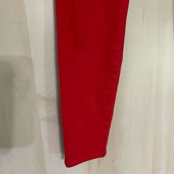 J Brand red skinny crop jeans, size 25 - Picture 4 of 15